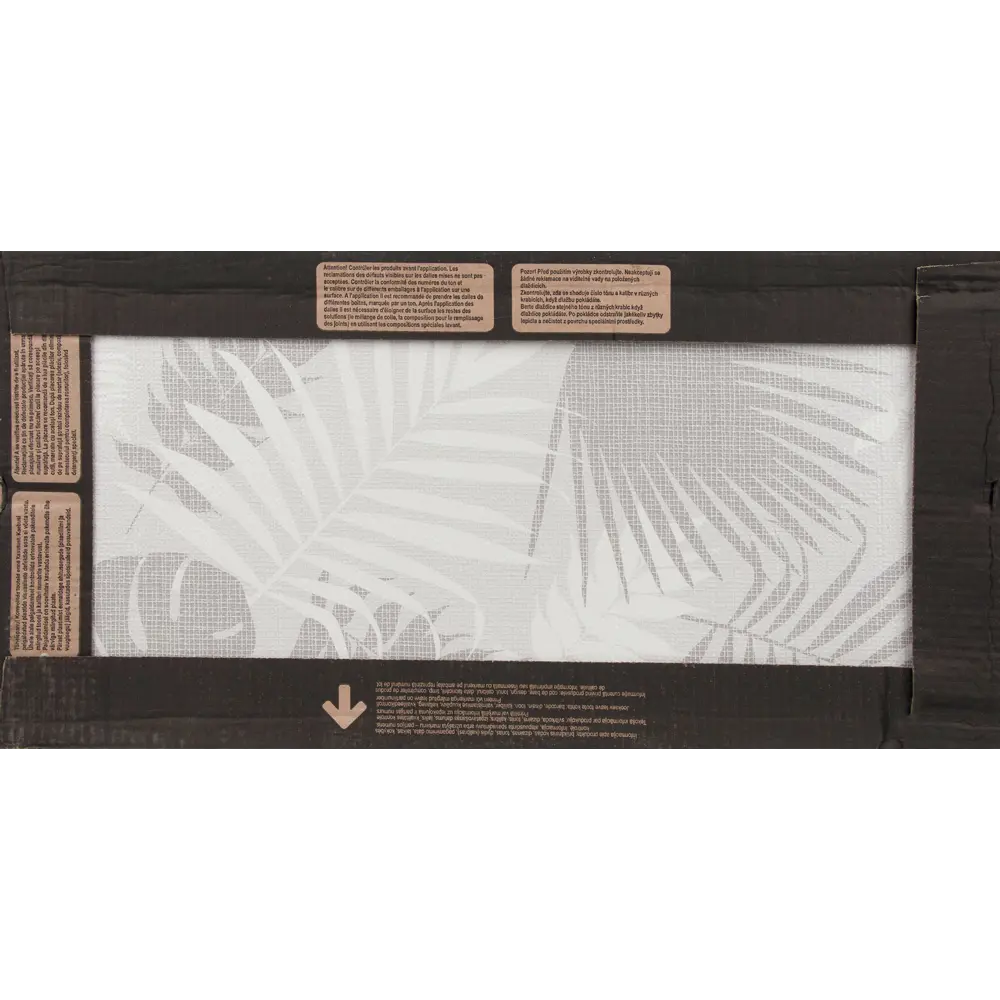 Керамогранит «Честер» 7Д 60x30 см 1.44 м² цвет белый Керамин STLM-2057304 - Вид №3