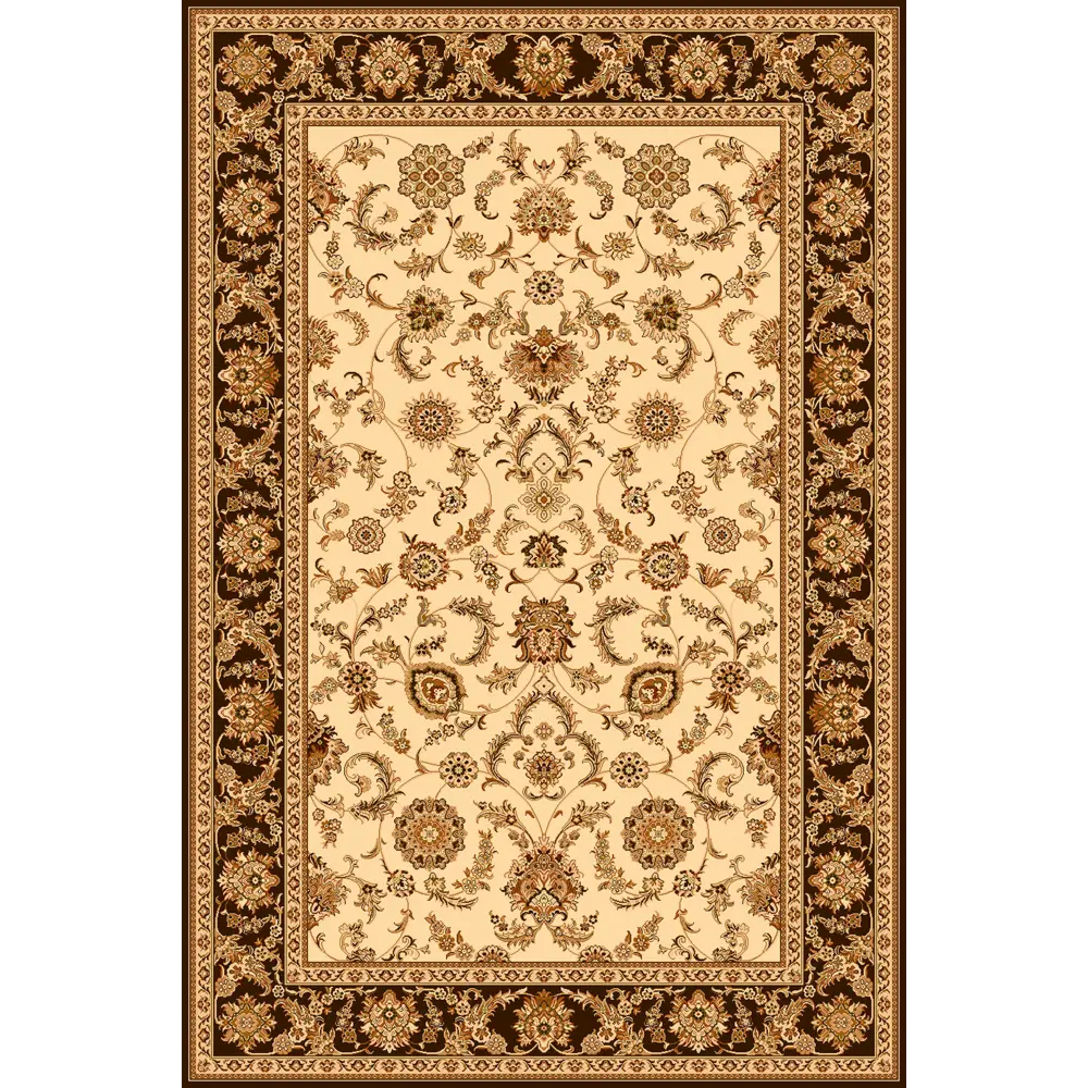 Ковер шерсть Isfahan Anafi 120x170 см цвет кремовый 85305682 STLM-2114140 AGNELLA 
