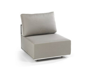 Тканевое мягкое садовое кресло