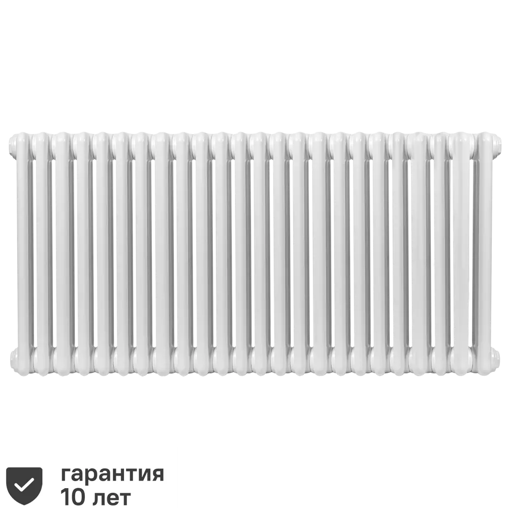 Радиатор трубчатый Irsap Tesi RR305652401A430N01 500/100 24 секции боковое подключение сталь белый 82395890 STLM-2082507