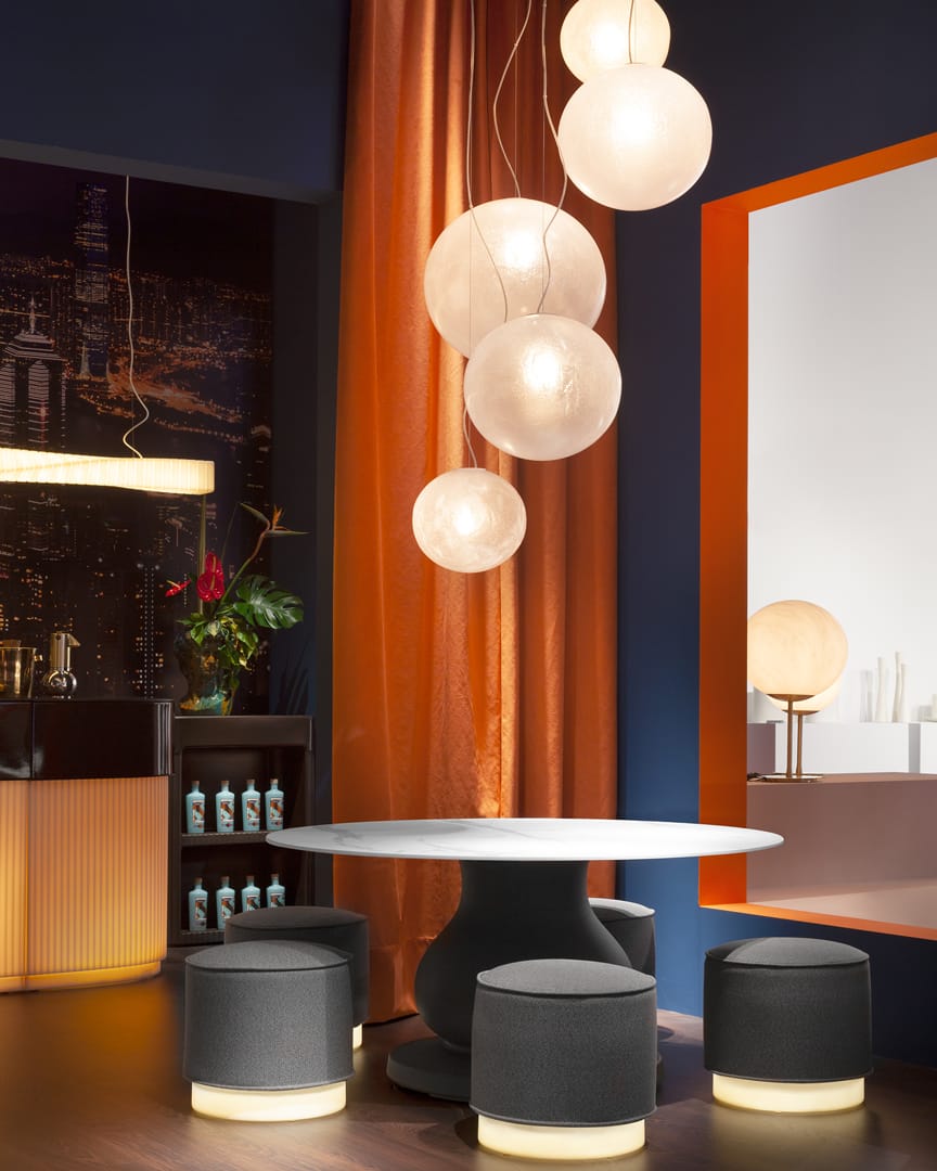 Подвесной светильник из полиэтилена SLIDE ARCH-00084136 - Вид №1