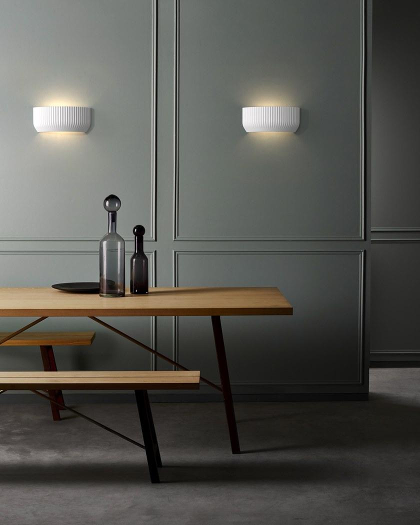 Astro Lighting Светодиодный настенный светильник прямого и отраженного света в современном стиле из гипса  1439001  - Вид №5