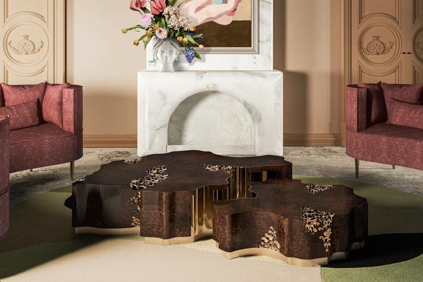 Malabar Низкий стол из бриара Horizon sun-id-1402321 - Вид №3