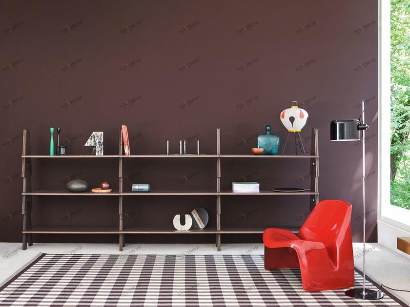 Agapecasa Открытый книжный шкаф с контейнерами из МДФ Cavalletto sun-id-1442559