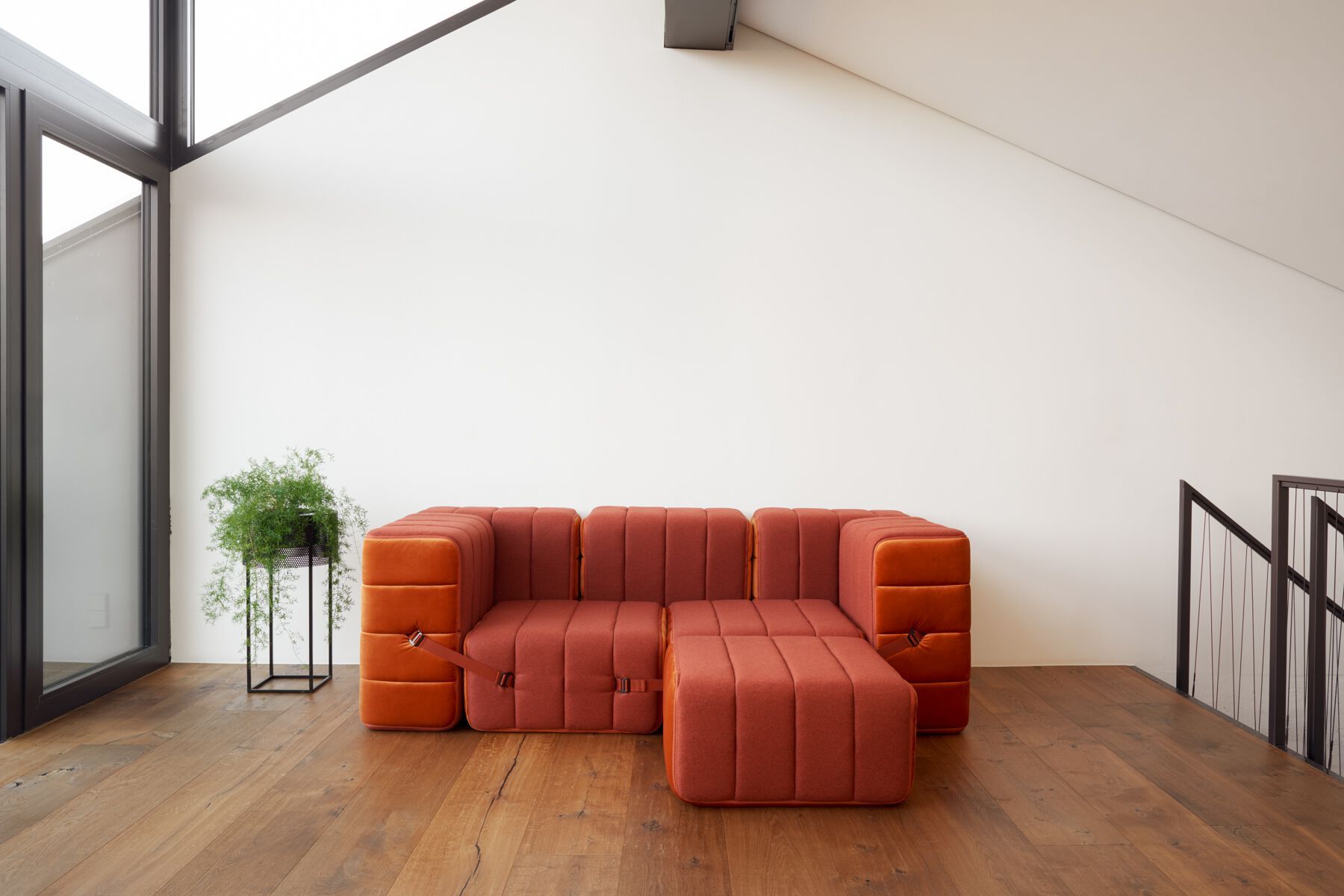 Модульный угловой диван из ткани AMBIVALENZ Curt ARCH-00083106 - Вид №71