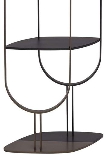 Tonin Casa Самонесущий книжный шкаф из крашеного металла  T6474  - Вид №3