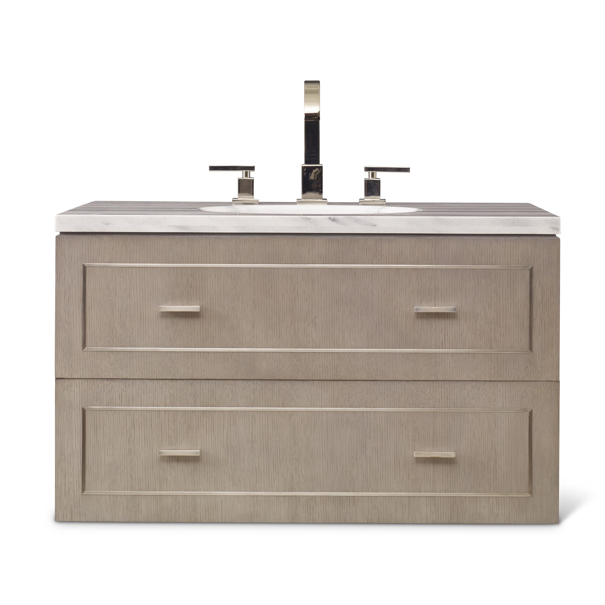 Тумбочка, средняя (от 34 до 36,5) 07230-110-201 Albany Medium Wall Sink Chest  Ambella  - Вид №2