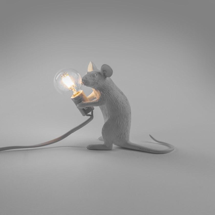 Seletti Настольная лампа из смолы Mouse lamp sun-id-1448138 - Вид №5