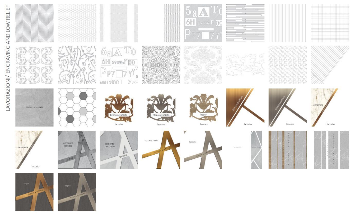 Деревянный шкаф с распашными дверями Voltan гравировка ARCH-00018288 - Вид №5