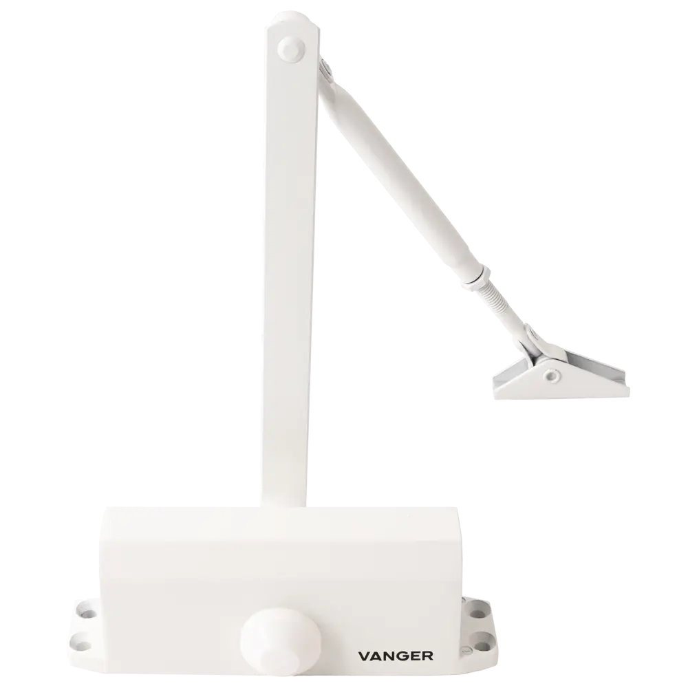 Доводчик дверной Vanger DC-85-W, до 85 кг, цвет белый STLM-2083230