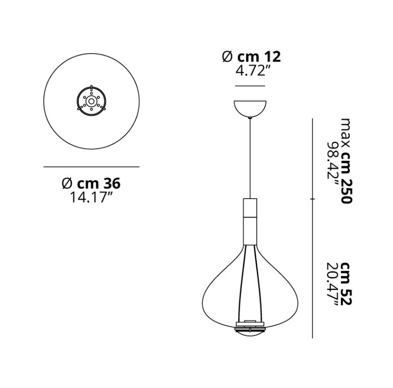 Studio Design Sky-Fall Large SO 148006 светильник подвесной Studio Italia Design 109978 - Вид №2