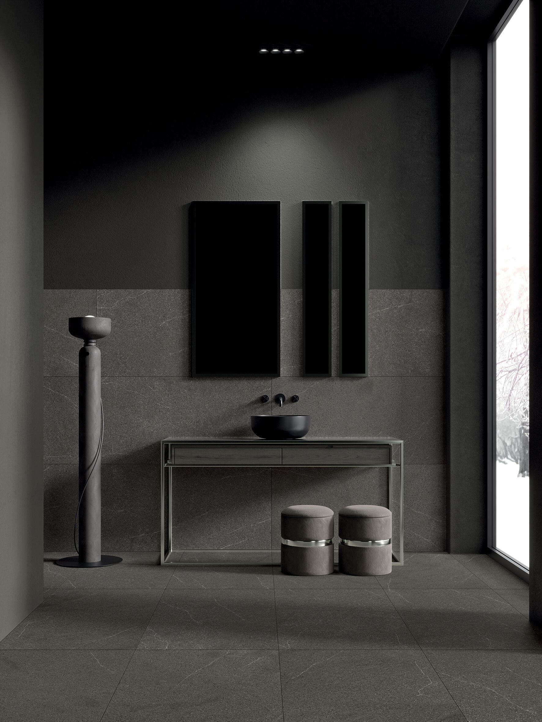 Пол / керамогранит с эффектом цемента MARINER Limeblend ARCH-00111775