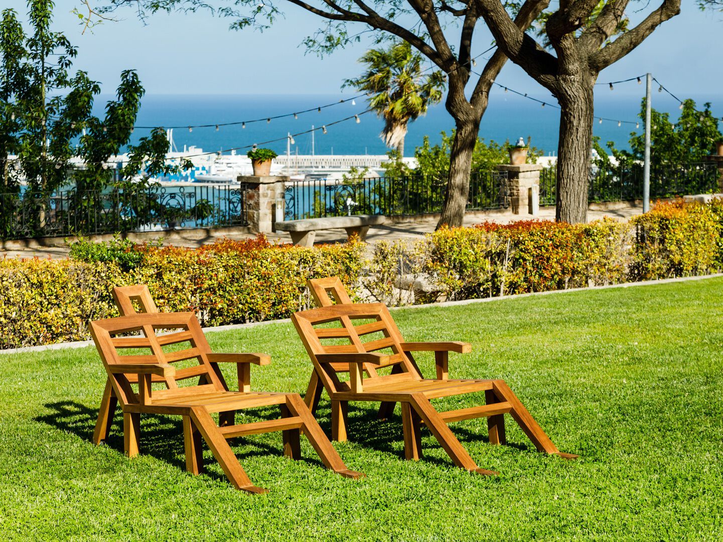 Ироко шезлонг с подлокотниками BD Barcelona дали ARCH-00103746 - Вид №6