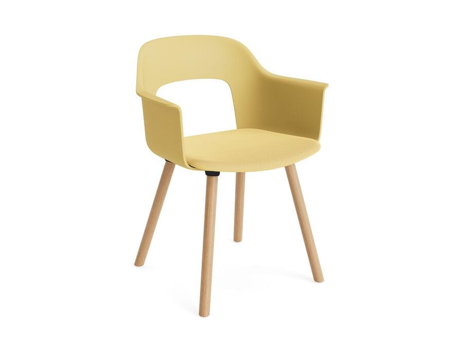 Стул с мягким сиденьем с подлокотниками Hay макет ARCH-00123440 - Вид №23