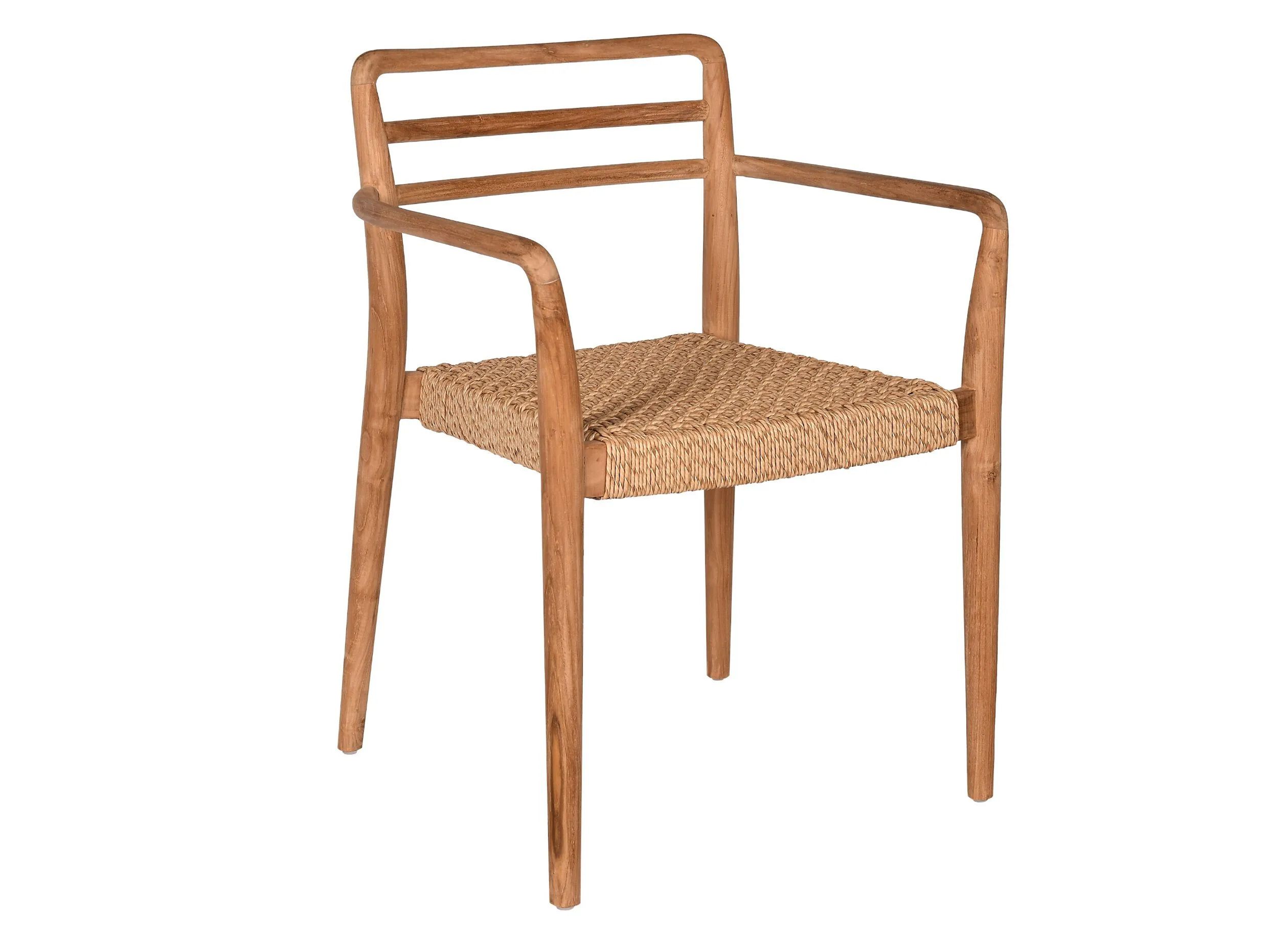 Стул для сада из тикового дерева с подлокотниками cbdesign Alisee ARCH-00012212