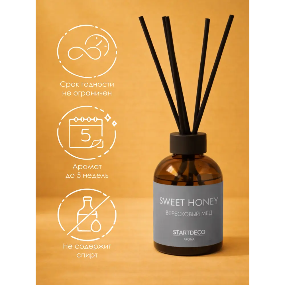 Диффузор Startdeco Sweethoney S311911 50 мл STLM-2174266 - Вид №3