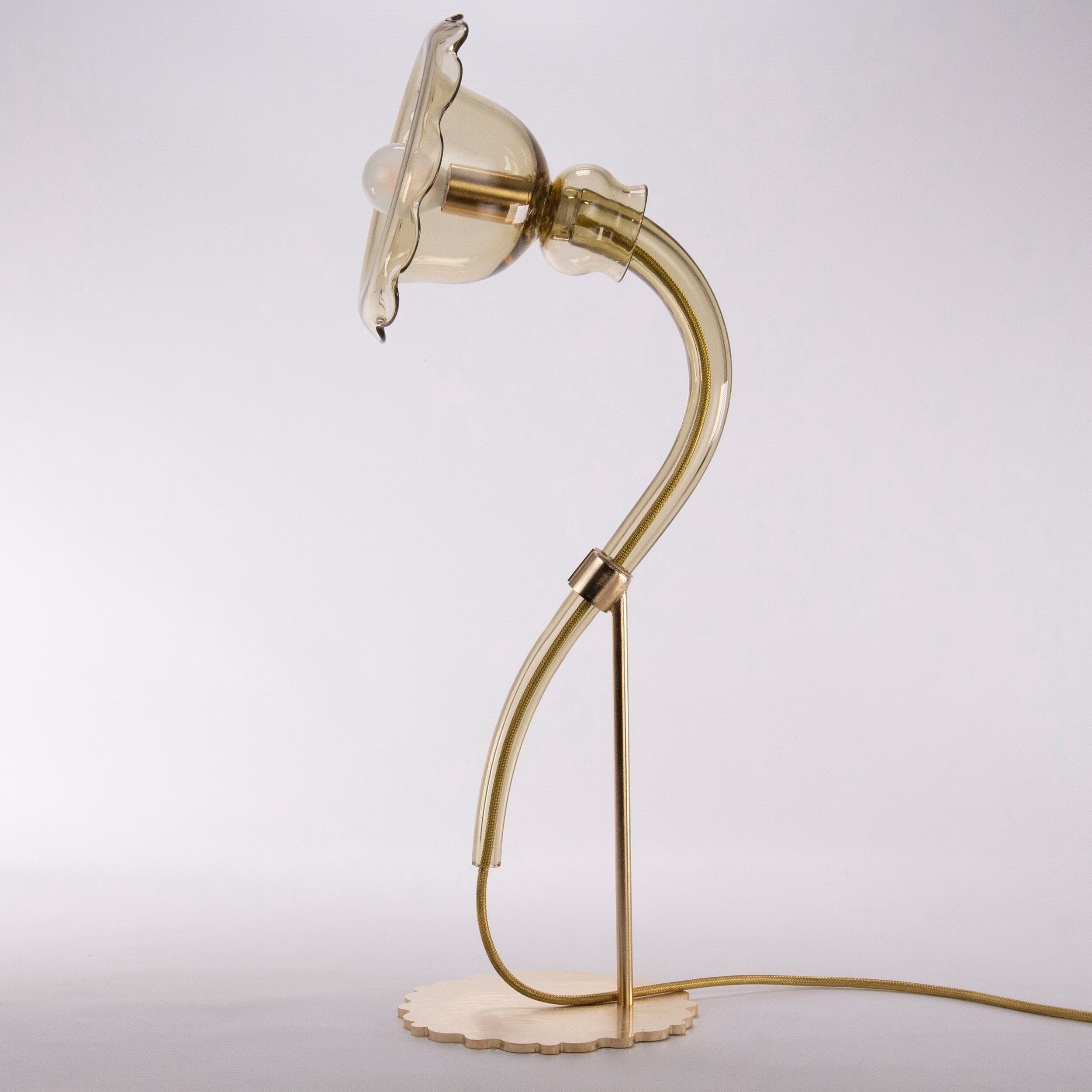 Настольная лампа из дутого стекла MULTIFORME икебана ARCH-00111350 - Вид №1