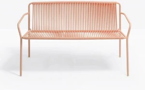 Pedrali 2-х местный диван из стали и ПВХ Tribeca 3666