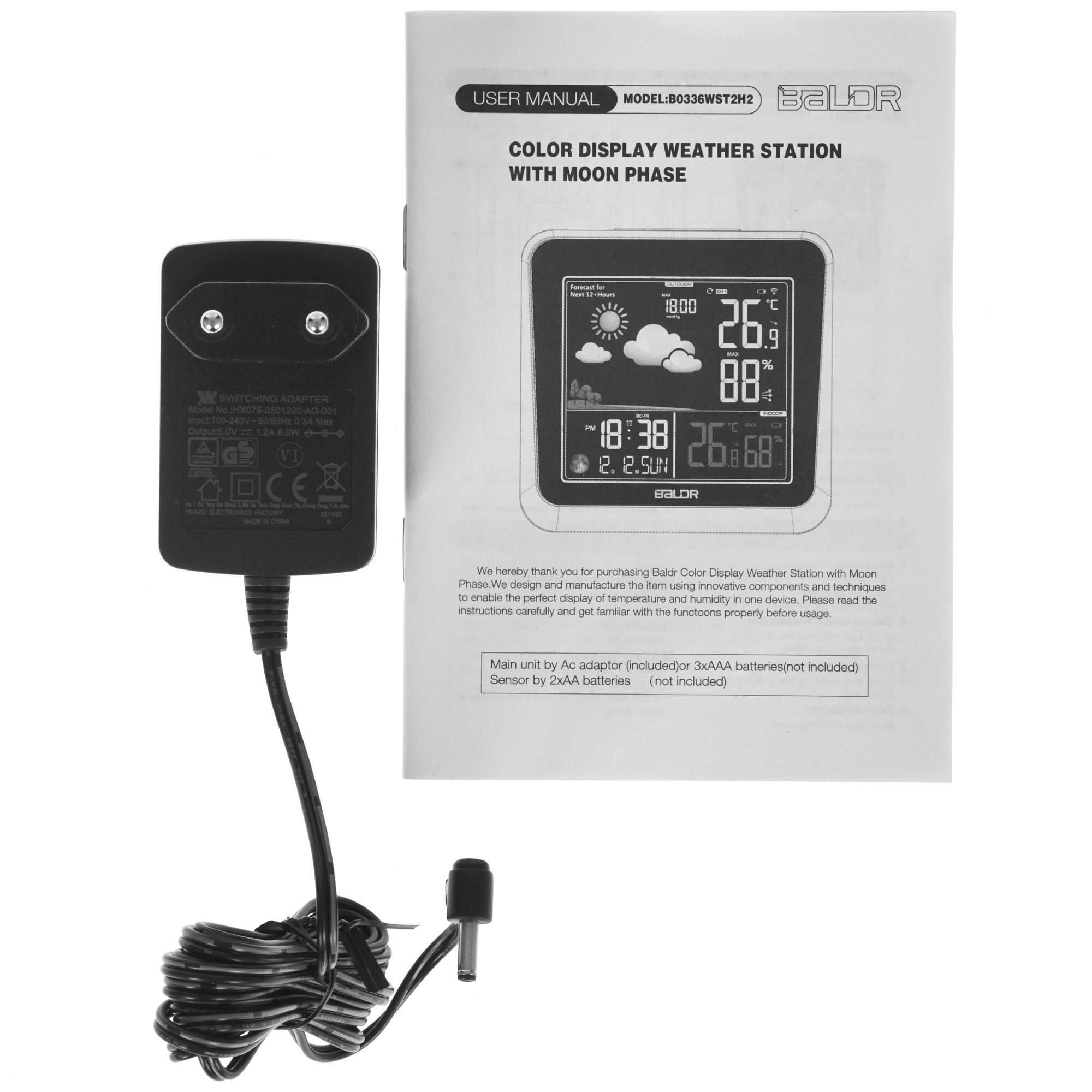 5080186 Метеостанция BALDR B0336WST2H2P STDN-0104775 - Вид №9