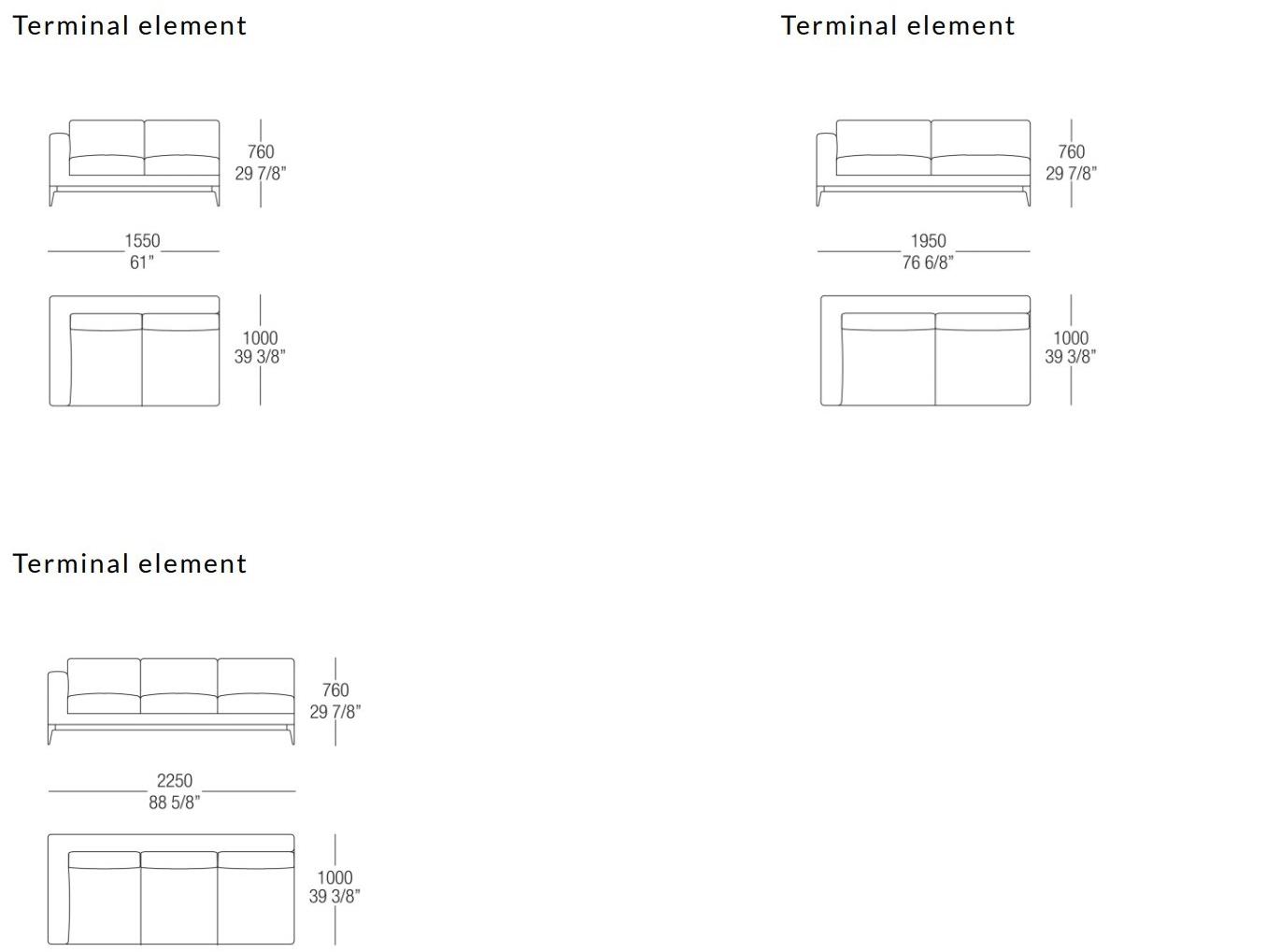 MisuraEmme Модульный угловой диван из ткани Misuraemme sun-id-1394480 - Вид №8