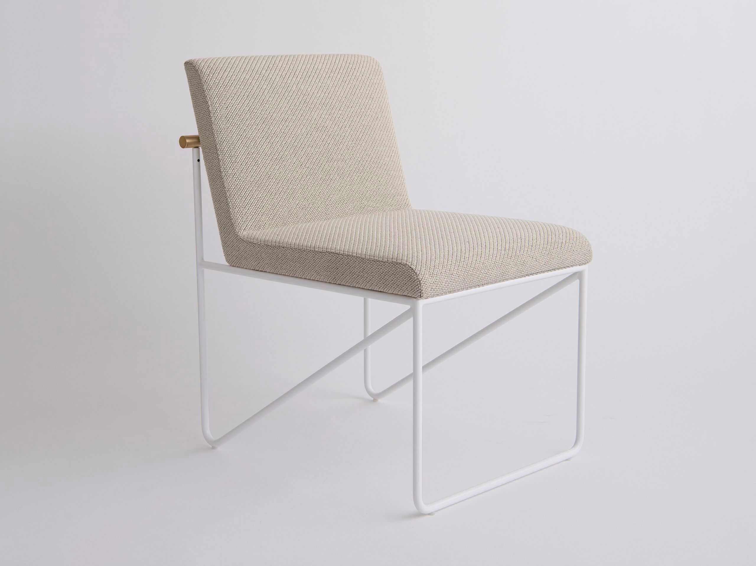 Мягкий стул из ткани без подлокотников Phase Design Kickstand ARCH-00096801