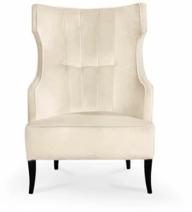 BRABBU Кресло из ткани с высокой спинкой