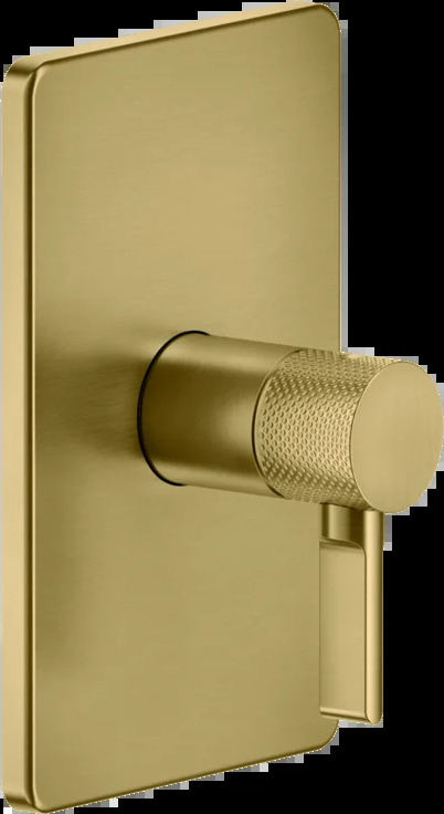 Смеситель для душа 58061 716 Gessi Inciso PVD С ЗОЛОТОЙ ЩЕТКОЙ
