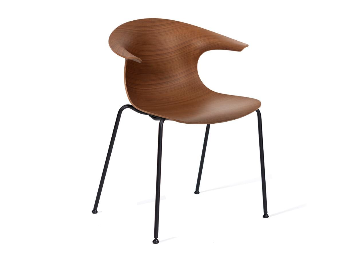 Деревянный стул с подлокотниками Infiniti Loop 3D Wood ARCH-00072783