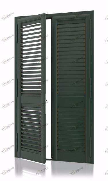 Kikau Бронированный ставень из алюминия с регулируемыми ламелями Dekora sun-id-1427232