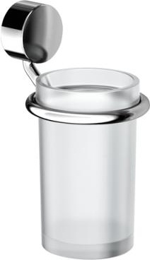 815.04.11045 Стеклянная кружка с держателем HEWI Halter und Becher 