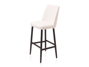 Тканевый мягкий стул с подставкой для ног