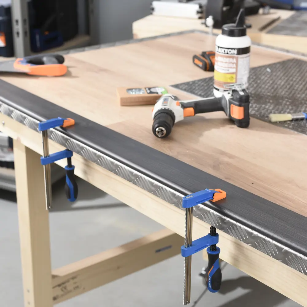 F-образная струбцина Dexter для профессиональных работ 150 мм (2 шт) 82305123 STLM-0024286 - Вид №5