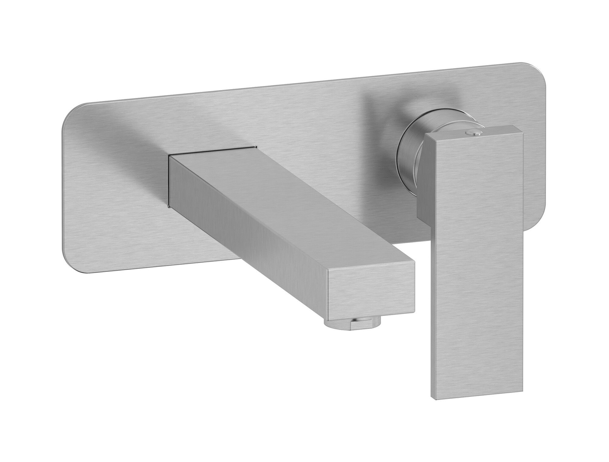 Настенный смеситель для раковины с 2 отверстиями и автоматическим сливом IB сердцеед ARCH-00113980 - Вид №7