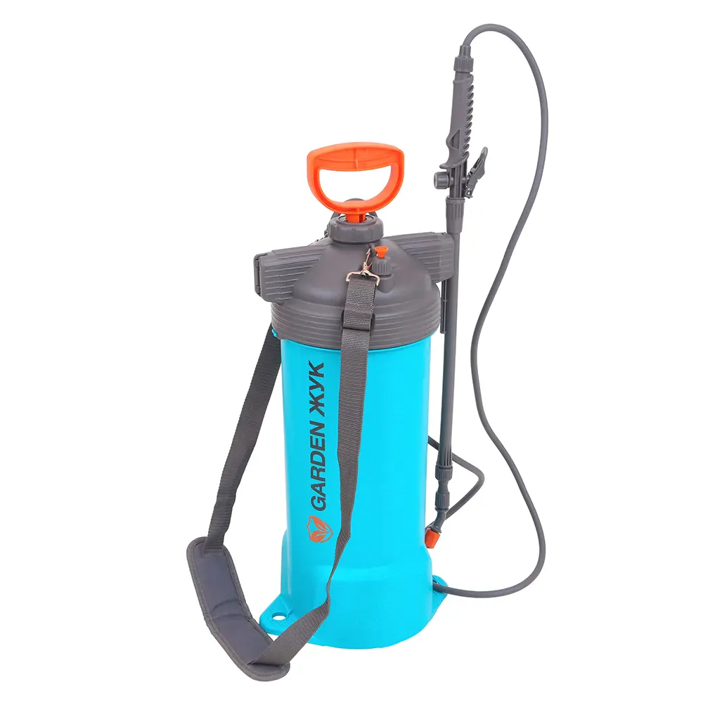 Опрыскиватель для сада наплечный Garden Жук 8 л бирюзовый STLM-2157357