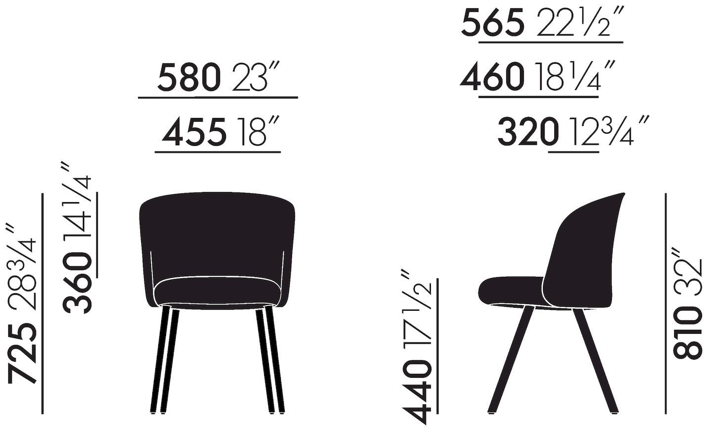 Мягкий стул VITRA ARCH-00128675 - Вид №11