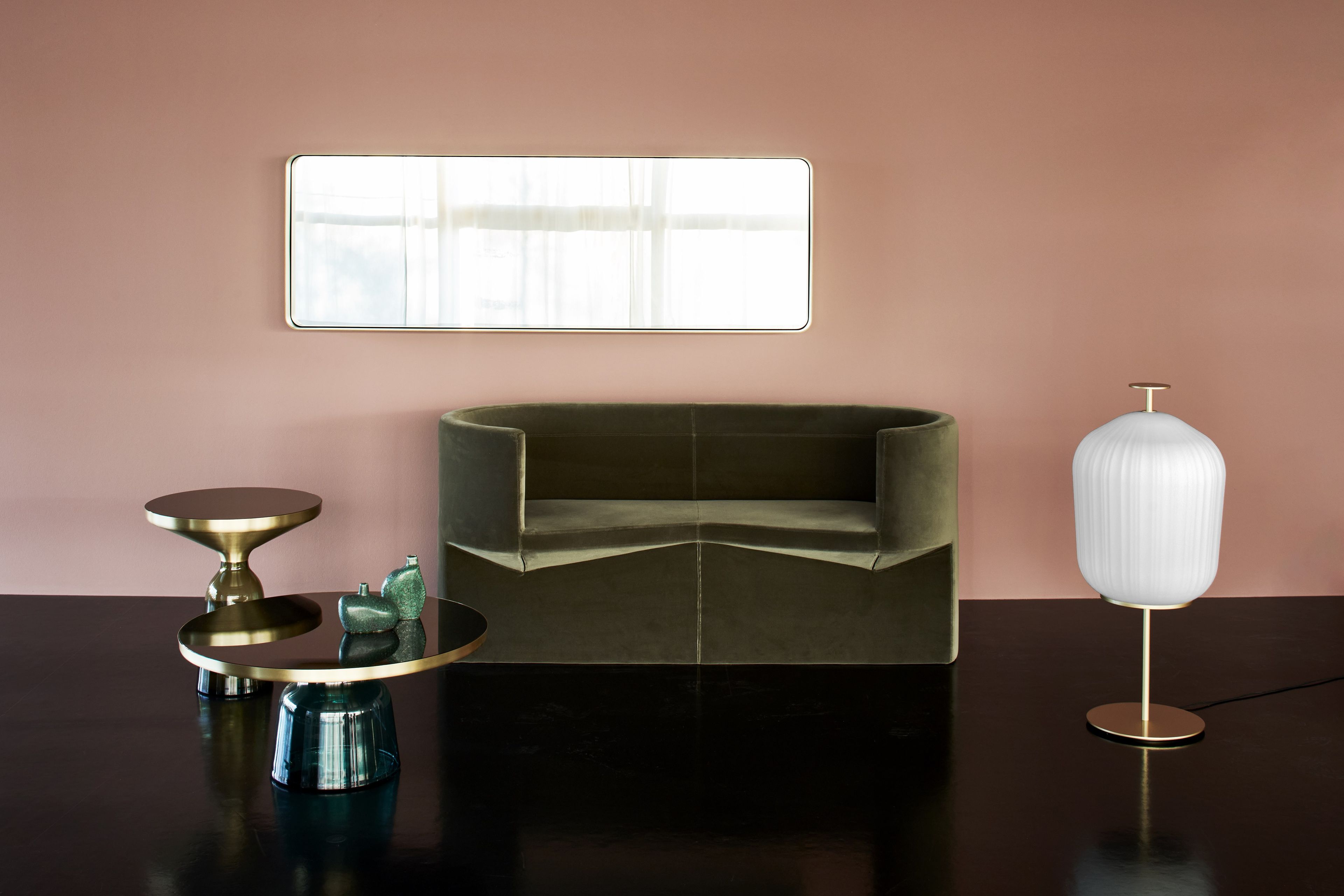 Круглый журнальный столик из латуни и стекла Classicon Белл ARCH-00039502 - Вид №21