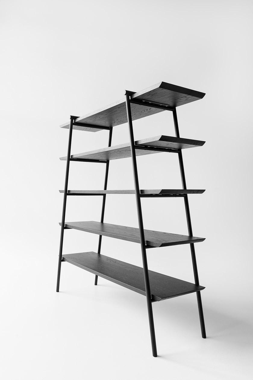 Zegen Открытый двусторонний книжный шкаф из стали и дерева Duoo Santreyd sun-id-1477623 - Вид №11