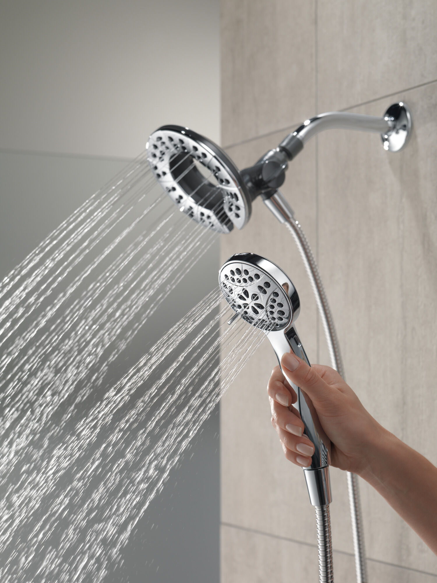 75499 In2ition® Душ два в одном с 4 настройками Delta Faucet DELTA Хром - Вид №5