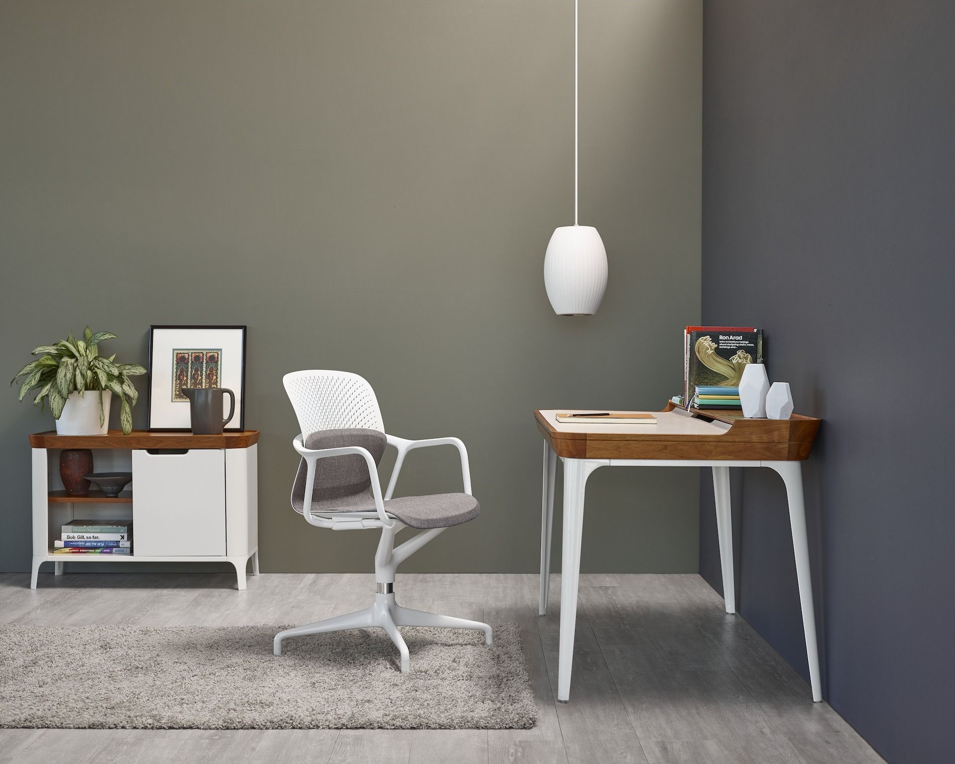 Спицевое вращающееся кресло Herman Miller Keyn ARCH-00153168 - Вид №11