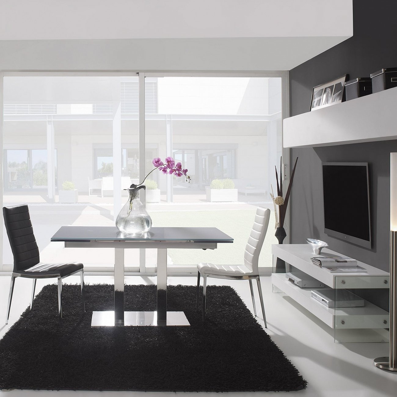 Тумба под телевизор белая Blanco от Angel Cerda ANGEL CERDA  241860 Белый  - Вид №1