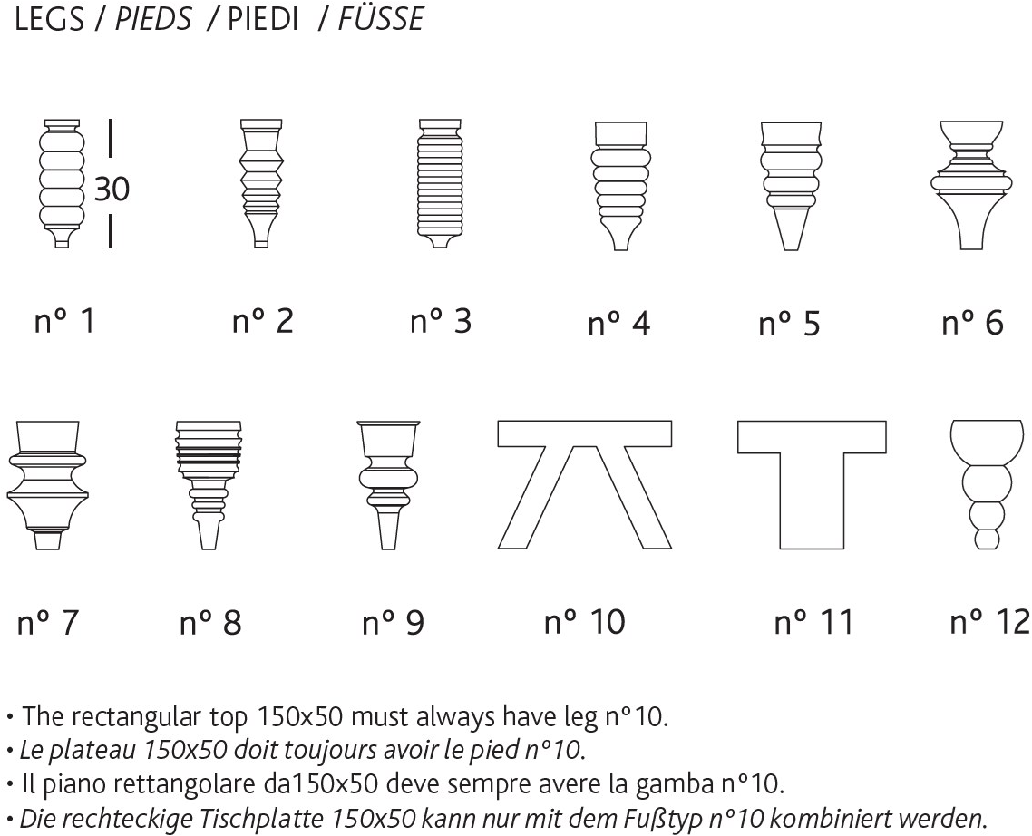 BD Barcelona Design Журнальный столик из мдф для гостиной Multileg sun-id-1388653 - Вид №7