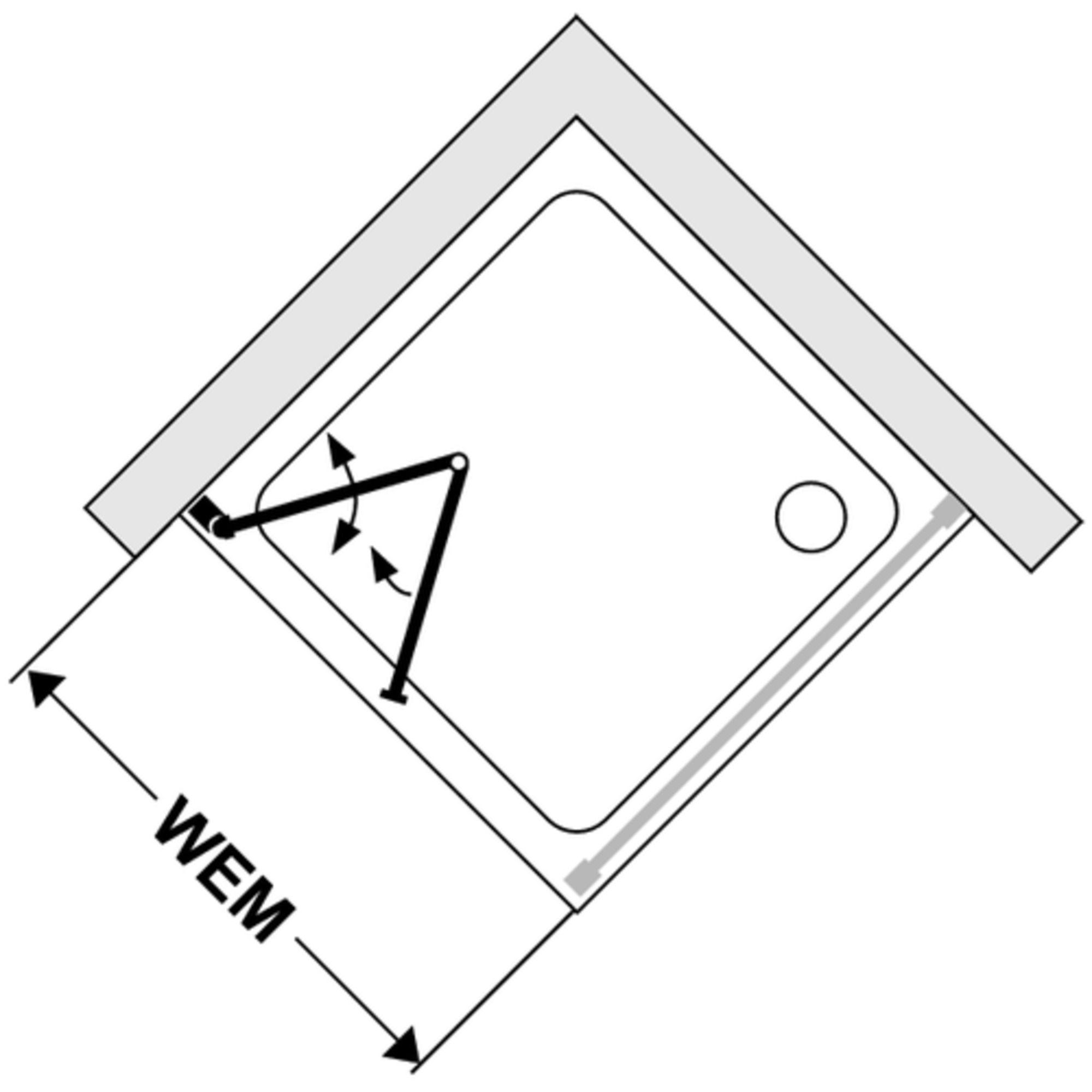 341.120001 Bella Vita Nova Collection душевая кабина Duscholux BellaVITA Nova 45699 - Вид №1