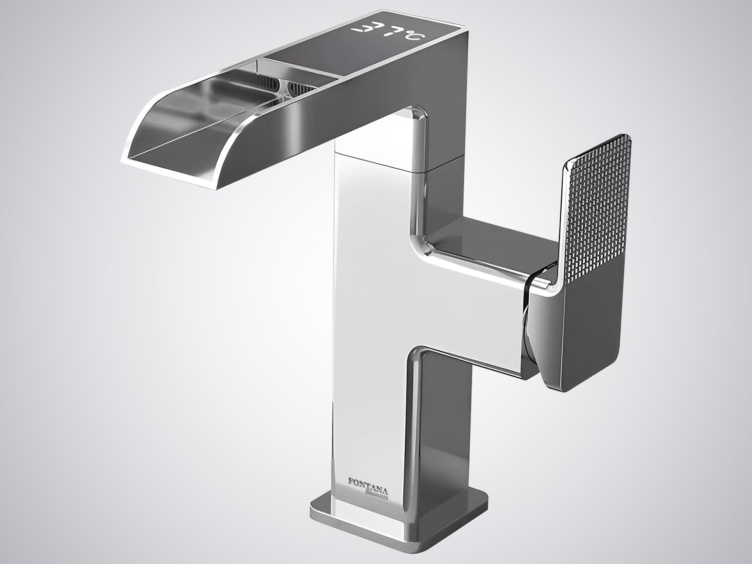 Светодиодный однорычажный смеситель для раковины Fontana Showers GATA ARCH-00043061