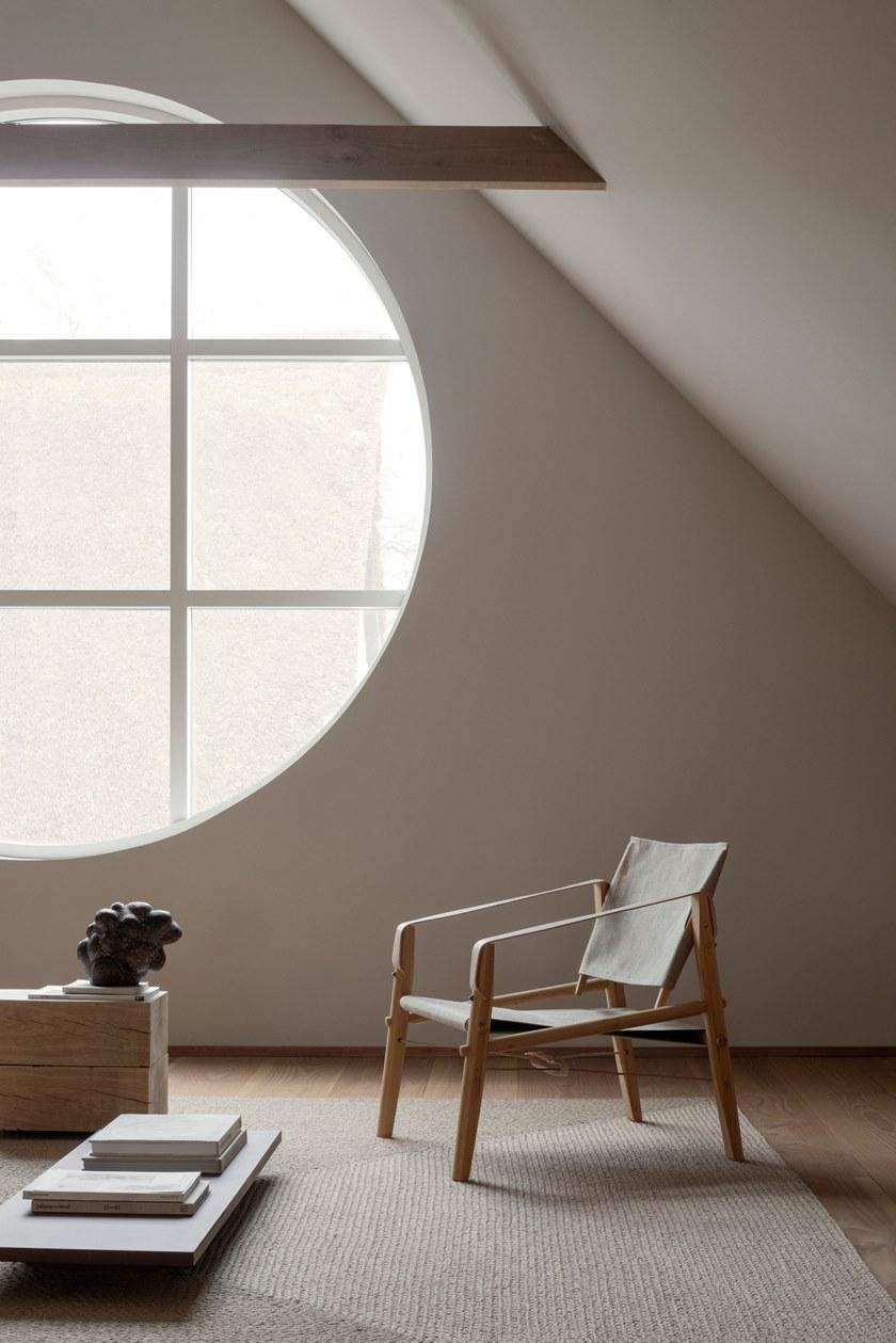 We Do Wood Кресло с подлокотниками из дерева и ткани  3070101  - Вид №8