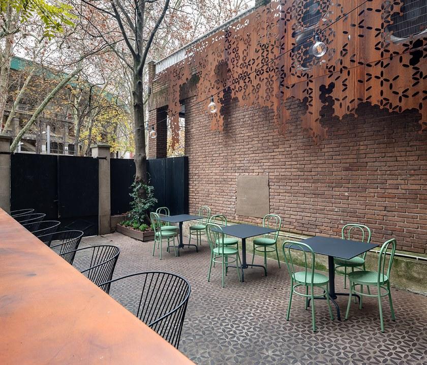 iSimar Садовый стул из стали Puerto 8086 - Вид №2