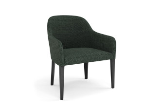 Тканевое кресло с подлокотниками