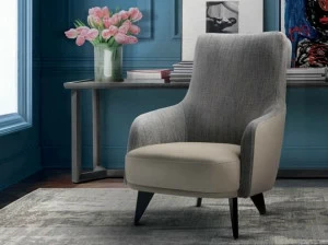 Marac Кресло из ткани с подлокотниками