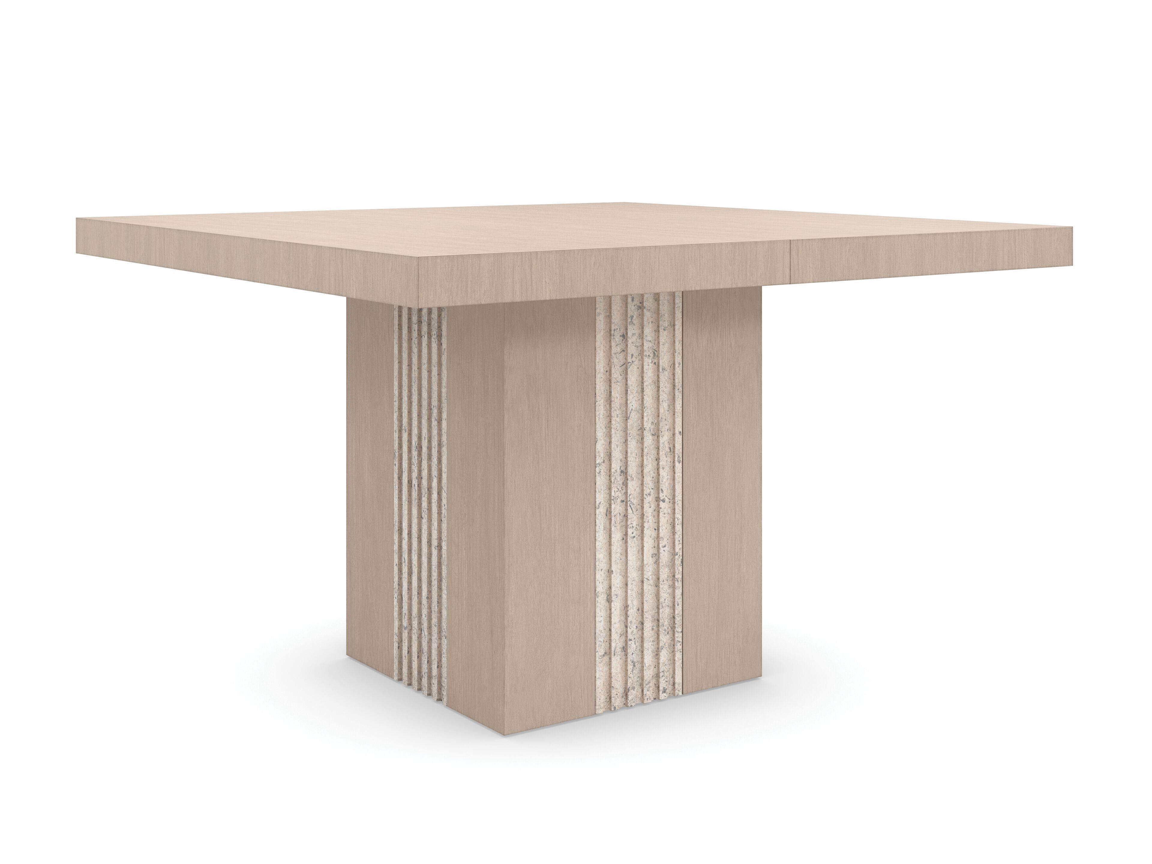 Квадратный выдвижной стол из дуба Caracole Unity ARCH-00078427