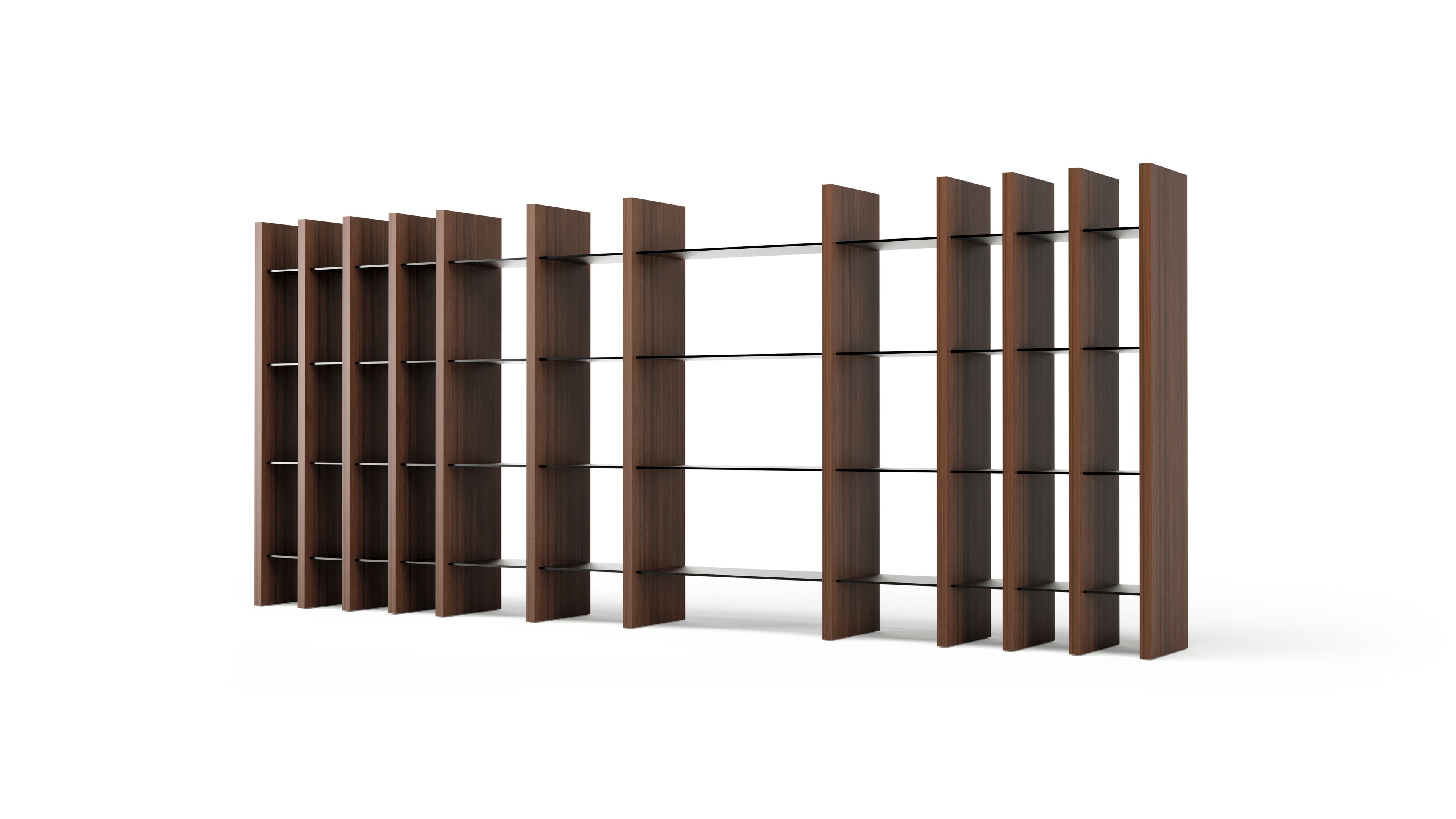 Деревянный секционный книжный шкаф Amura система мнение 1 ARCH-00024142 - Вид №7