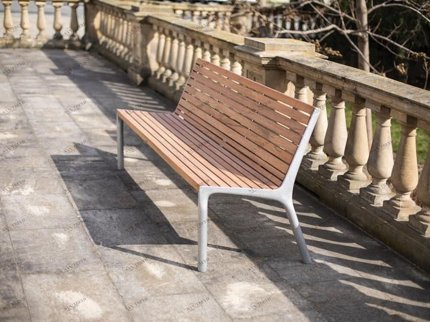 mmcité1 Скамья из стали и дерева со спинкой sun-id-1452163